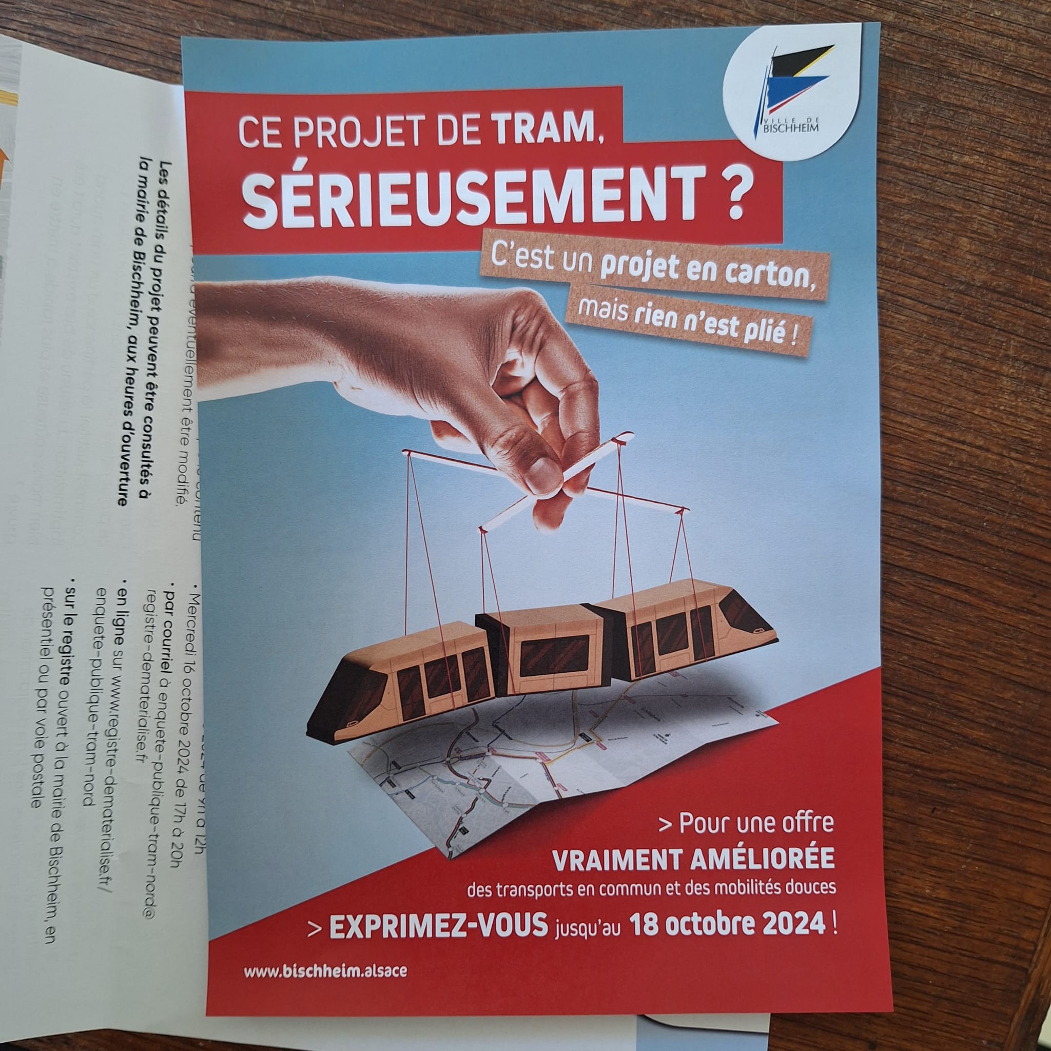 Un maire résolument anti-tram